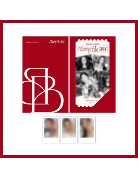 BBGIRLS Missing File 0803 Goods - Special Ticket Set