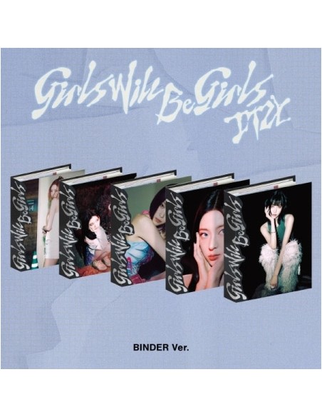 [Binder] ITZY Album - Girls Will Be Girls (Random Ver.) CD