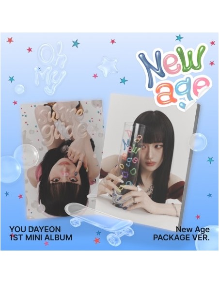YOU DAYEON 1st Mini Album - New age (PACKAGE VER.) CD