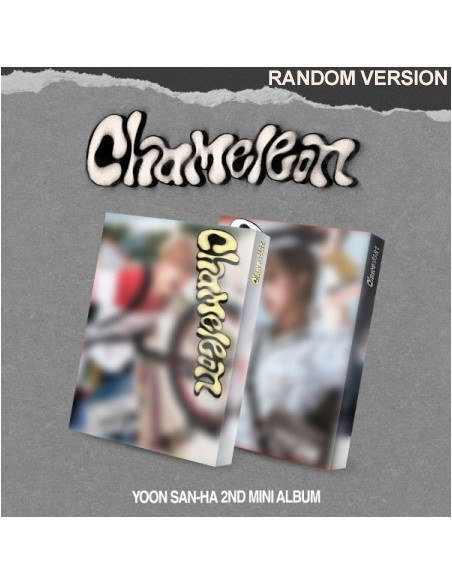YOON SAN HA 2nd Mini Album - CHAMELEON (Random Ver.) CD