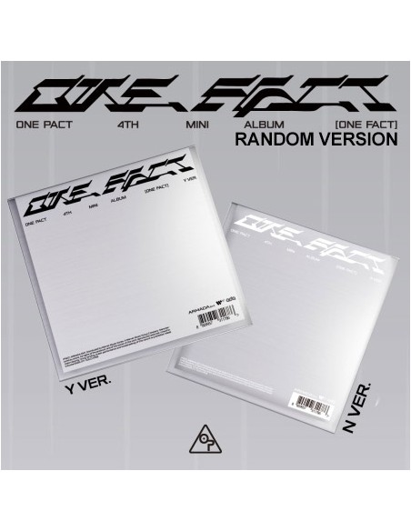 ONE PACT 4th Mini Album - ONE FACT (Random Ver.) CD