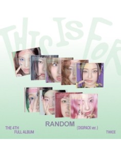 [DIGIPACK] TWICE 4th Album - THIS IS FOR (Random Ver.) CD