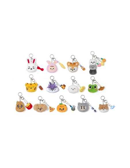 SEVENTEEN MINITEEN Goods - Face Plush Keyring