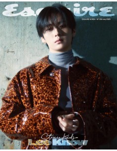 Magazine Esquire 2025-08 Type.A Stray Kids LEE KNOW
