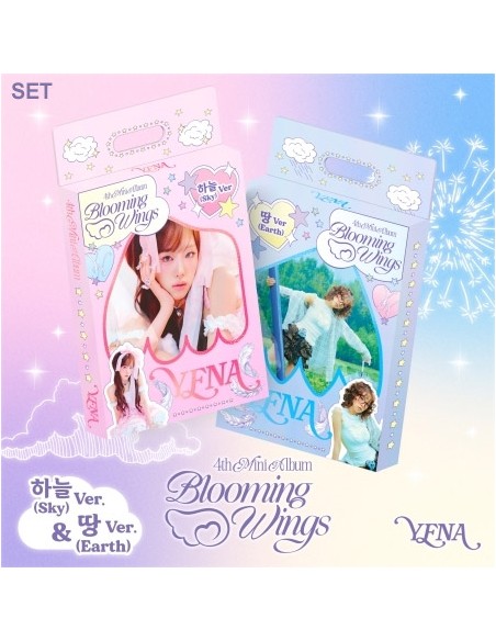 Cinnamon Arrange Selection Vol. 3,4,5セット SET] CHOI YENA 4th Mini Album - Blooming Wings (SET Ver