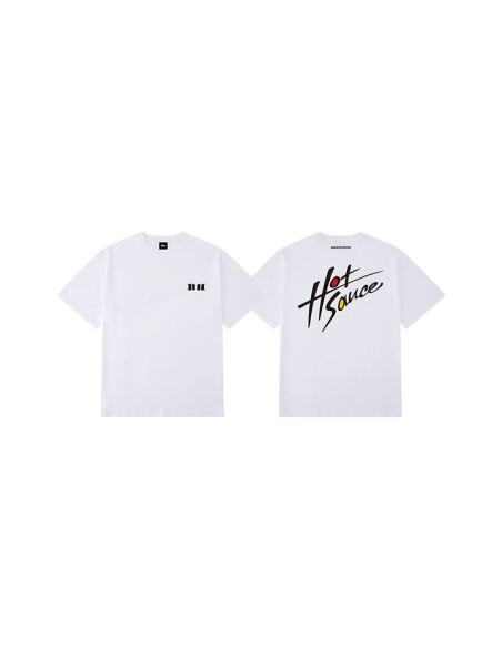 BABYMONSTER HOT SAUCE Goods - LOGO T-SHIRT_WHITE
