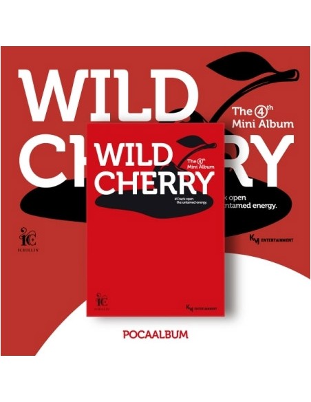 [Smart Album] ICHILLIN' 4th Mini Album - WILD CHERRY POCA ALBUM