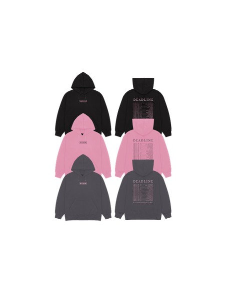 BLACKPINK DEADLINE HOODIE パーカー Lサイズ ピンク BLACKPINK DEADLINE パーカー - メルカリ