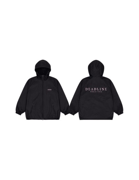FEVERTIME★韓国★22 Lettering Bolero Windbreaker/追跡あり FEVERTIME☆韓国☆22 Lettering Bolero Windbreaker/追跡あり