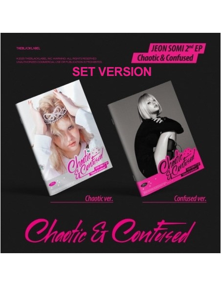 [SET] JEON SOMI 2nd EP Album - Chaotic & Confused (SET Ver.) 2CD
