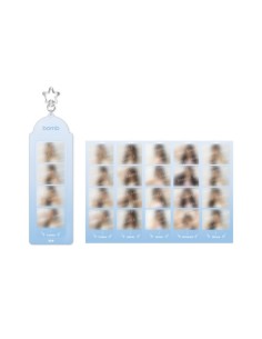 ILLIT Bomb Goods - 4 CUT PHOTO HOLDER KEYRING