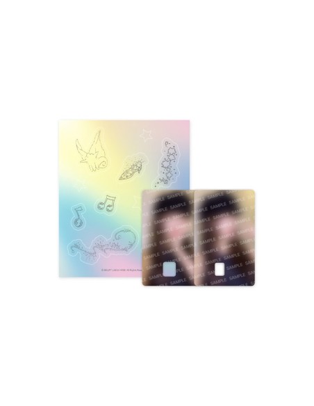 ILLIT Bomb Goods - CARD COVER STICKER