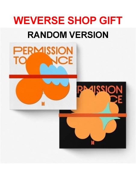 [Weverse Shop Gift Ver.2] BTS PERMISSION TO DANCE ON STAGE - LIVE (Random Ver.) CD