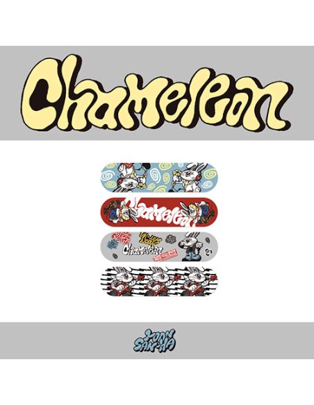 YOON SANHA CHAMELEON Goods - LETTERING BAND-AID SET