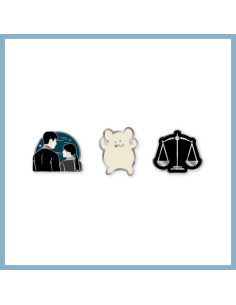 Our Unwritten Seoul Pop-Up Goods - METAL BADGE