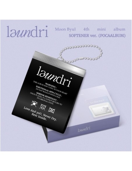 [Smart Album] MOON BYUL 4th Mini Album - laundri (SOFTENER Ver.) POCAALBUM