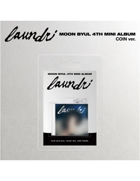 [Smart Album] MOON BYUL 4th Mini Album - laundri (COIN Ver.)