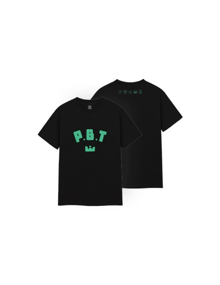 T シャツ フリーサイズ ppulbatu txt 黒 TXT PPULBATU SIF Goods - S/S T-Shirt (black) kpoptown.com