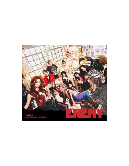 TWICE ENEMY CD本体、特典 TWICE JAPAN 6th ALBUM『ENEMY』初回限定盤A – JYP JAPAN ONLINE