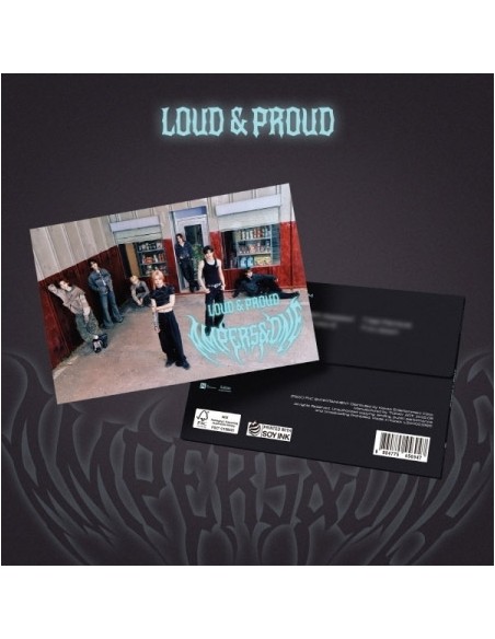 AMPERS&ONE 3rd Mini Album - LOUD & PROUD (POSTCARD Ver.) CD