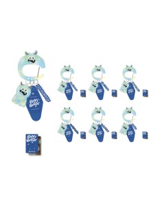 CLOSE YOUR EYES Snowy Summer Goods - CARABINER KEYRING