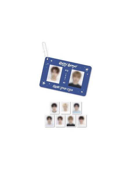 CLOSE YOUR EYES Snowy Summer Goods - PVC ID PHOTOCARD HOLDER