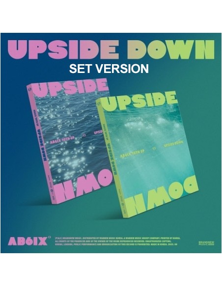 [Photobook][SET] AB6IX 10th EP Album - UPSIDE DOWN (SET Ver.) 2CD