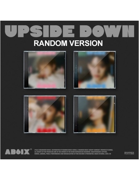AB6IX CD 6枚セット Jewel] AB6IX 10th EP Album - UPSIDE DOWN (Random Ver.) CD