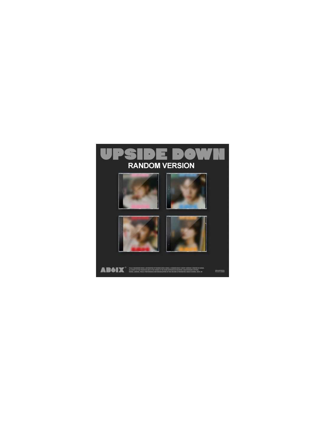 Jewel] AB6IX 10th EP Album - UPSIDE DOWN (Random Ver.) CD