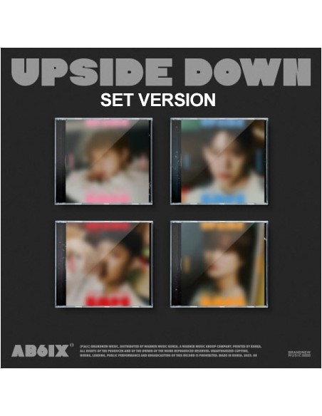 [Jewel][SET] AB6IX 10th EP Album - UPSIDE DOWN (SET Ver.) 4CD