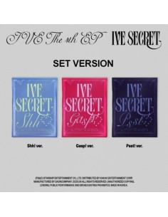 [SET] IVE 4th EP Album - IVE SECRET (3SET Ver.) 3CD