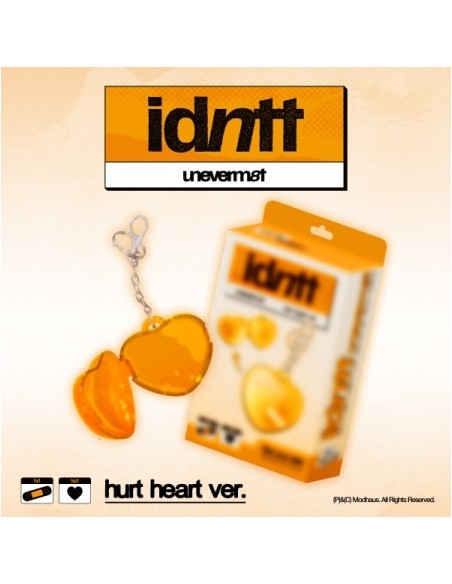 [Smart Album][Limited] idntt 1st Mini Album - unevermet (hurt heart Ver.)