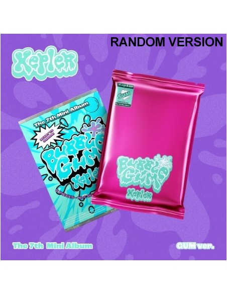 여피 アルバム Kep1er 7th Mini Album - BUBBLE GUM (Random Ver.) CD kpoptown.com