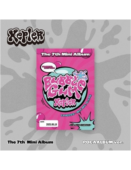 [Smart Album] Kep1er 7th Mini Album - BUBBLE GUM (POCAALBUM Ver.)