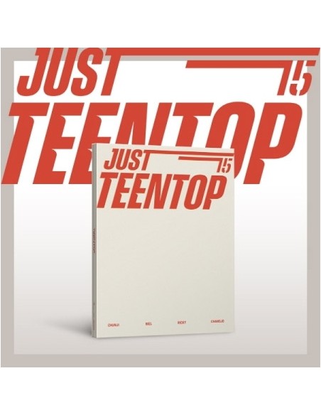 TEEN TOP Mini Album - Just 15, Just Teen Top CD + Poster