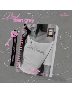 MIN JIWOON 1st EP Album - Pink, then grey CD