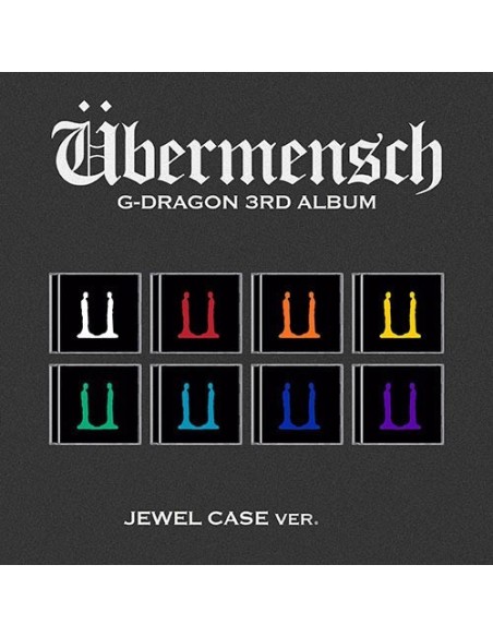 [JEWEL] G-DRAGON 3rd Album - Übermensch (Random Ver.) CD