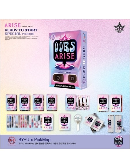 [Smart Album] ARISE 1st Mini Album - READY TO START (Special Package Ver.)