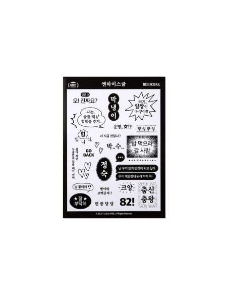 ENHYPEN EN-O'CLOCK Goods - Sticker Set