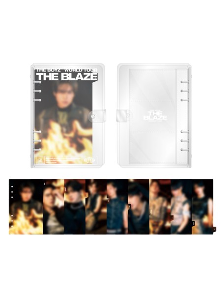 THE BOYZ THE BLAZE Goods - PHOTOCARD BINDER INDEX SET
