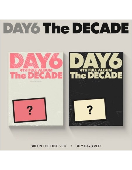 DAY6　ドウン⑬ DAY6 4th Album - The DECADE (Random Ver.) CD kpoptown.com