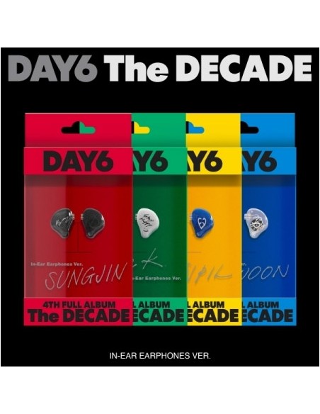 In-Ear Earphones] DAY6 4th Album - The DECADE (Random Ver
