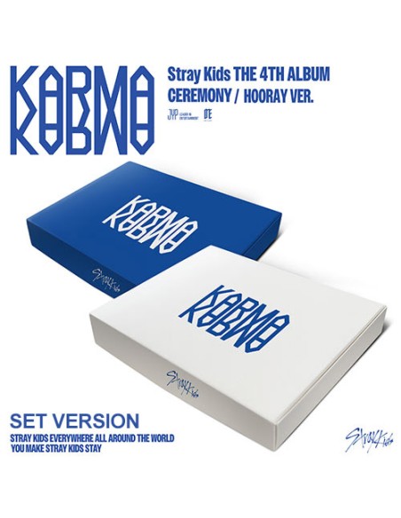 [SET] Stray Kids 4th Album - KARMA (SET Ver.) 2CD