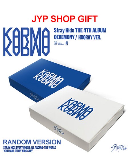 [JYP Shop Gift] Stray Kids 4th Album - KARMA (Random Ver.) CD
