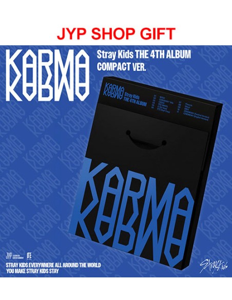 [JYP Shop Gift] Stray Kids 4th Album - KARMA (COMPACT Ver.) CD