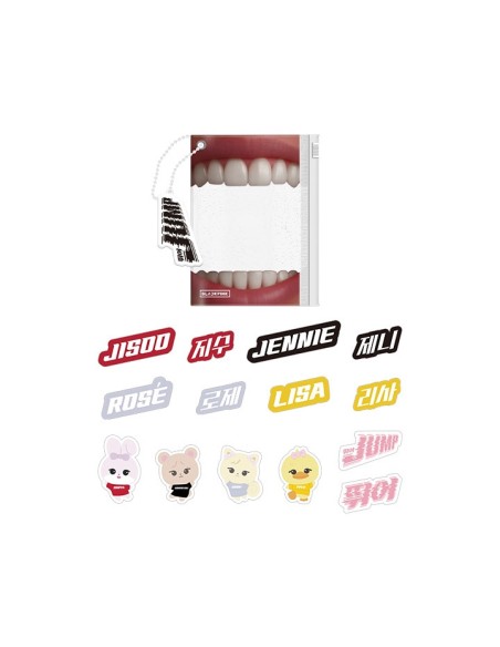 BLACKPINK JUMP Goods - PVC POUCH + STICKER SET kpoptown.com