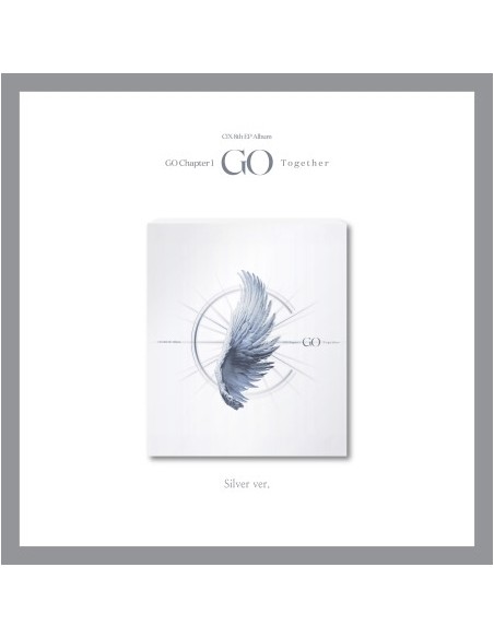 CIX 8th Mini Album - GO Chapter 1 : GO Together (Silver Ver.) CD + Poster