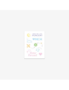 ONEW THE LIVE PERCENT Goods - Fashion Art Sticker