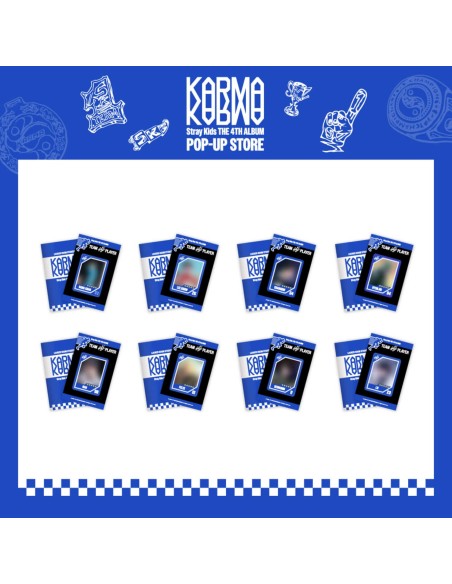 [Pre Order] Stray Kids POP-UP STORE [KARMA] MD - (LOCKER ROOM STICKER BOOK)
