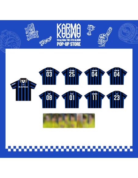 [Pre Order] Stray Kids POP-UP STORE [KARMA] MD - (UNIFORM T-SHIRT)